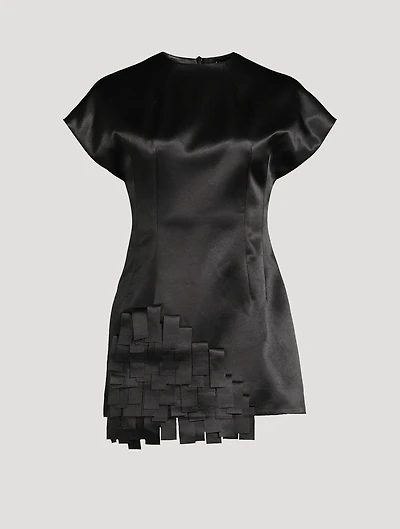 Multi Rectangle Satin Blouse