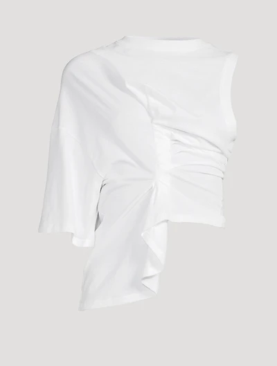 Knotted Asymmetric T-Shirt