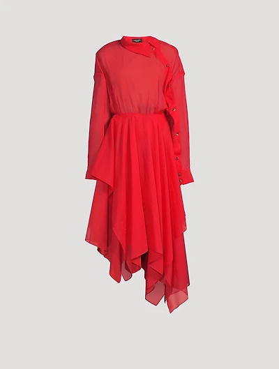 Organza Shirt Dress