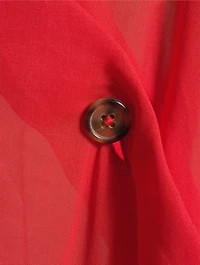 Organza Shirt Dress