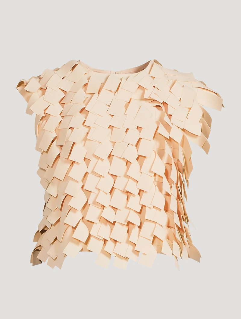 Multi Rectangle Crop Top