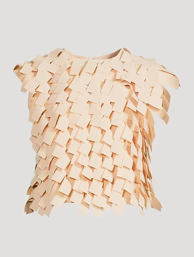 Multi Rectangle Crop Top