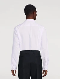 Slim-Fit Twill Long-Sleeve Shirt