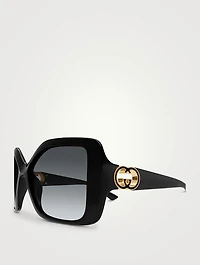 Oversized Square Sunglasses