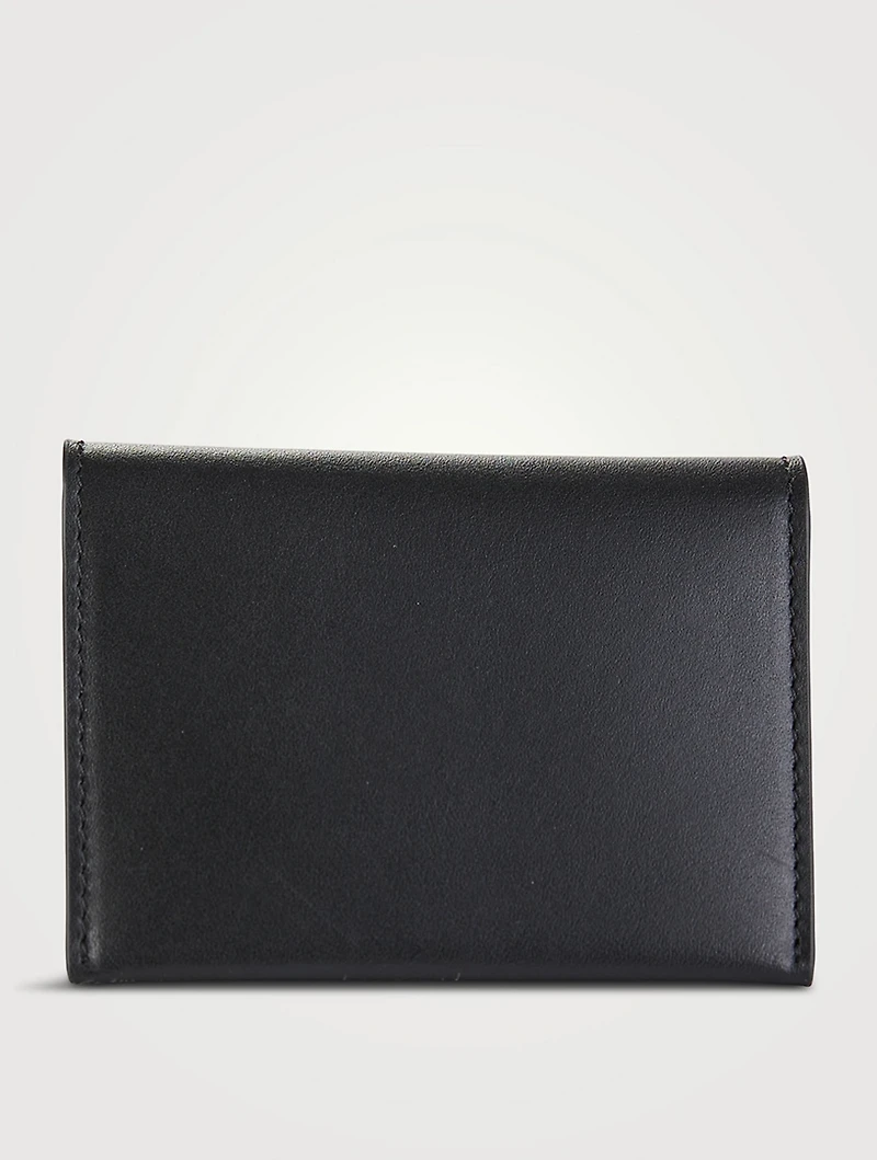 Leather Folded Wallet