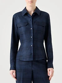 Plaid Wool Shirt