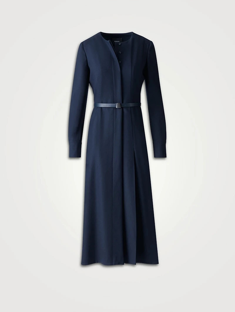 Belted Midi Dress