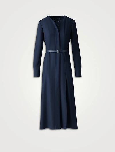 Belted Midi Dress