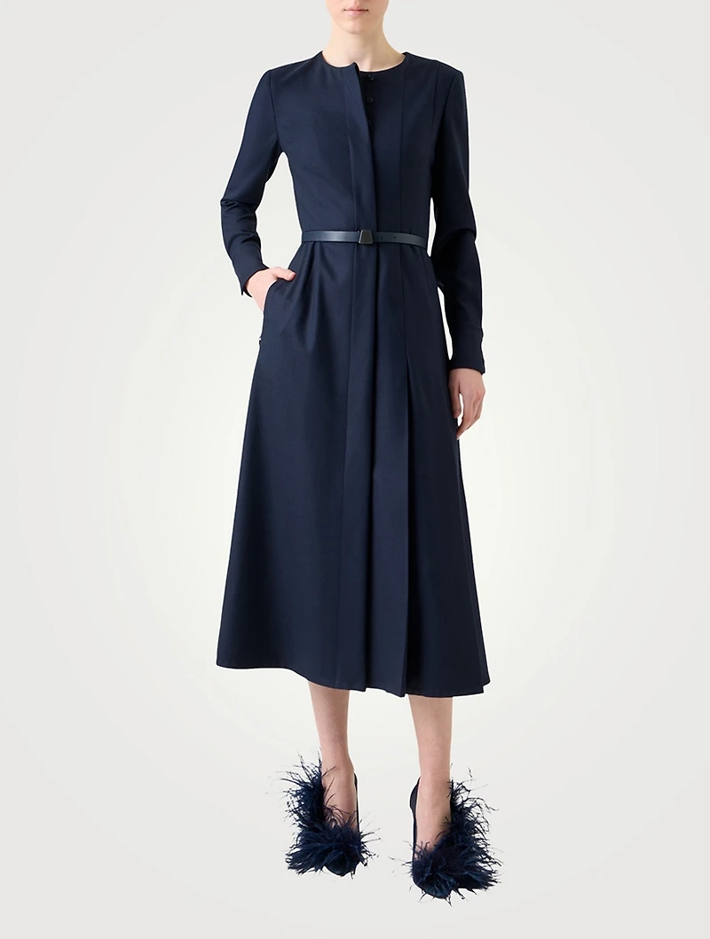 Belted Midi Dress