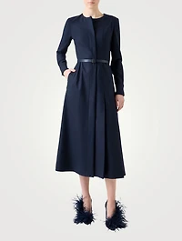 Belted Midi Dress