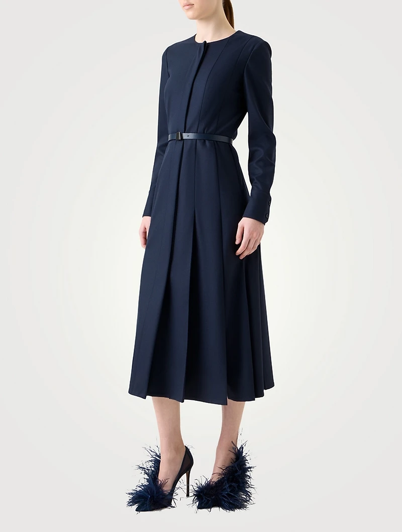 Belted Midi Dress