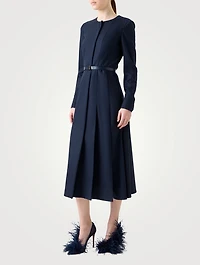 Belted Midi Dress