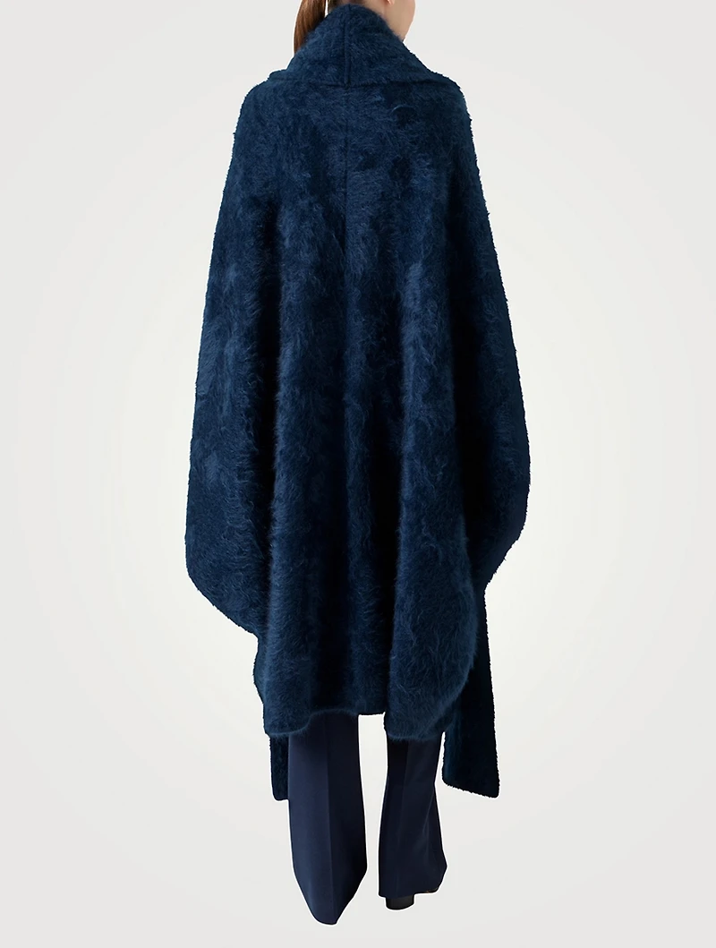 Brushed Cashmere Coat