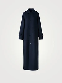 Estelle Plaid Wool Coat