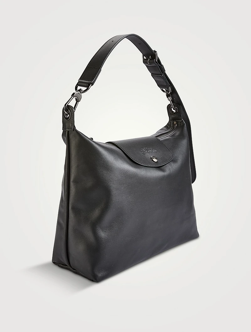 Medium Le Pliage Xtra Leather Shoulder Bag