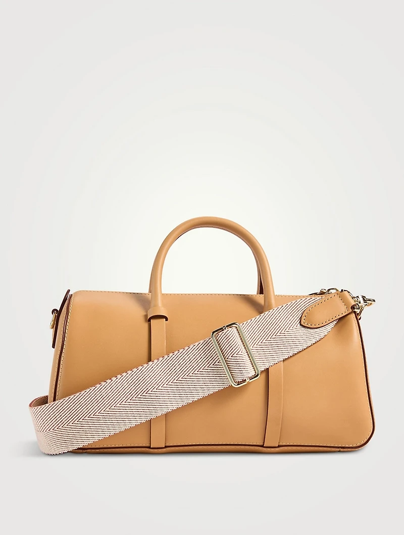 Medium Daylong Leather Duffle Bag