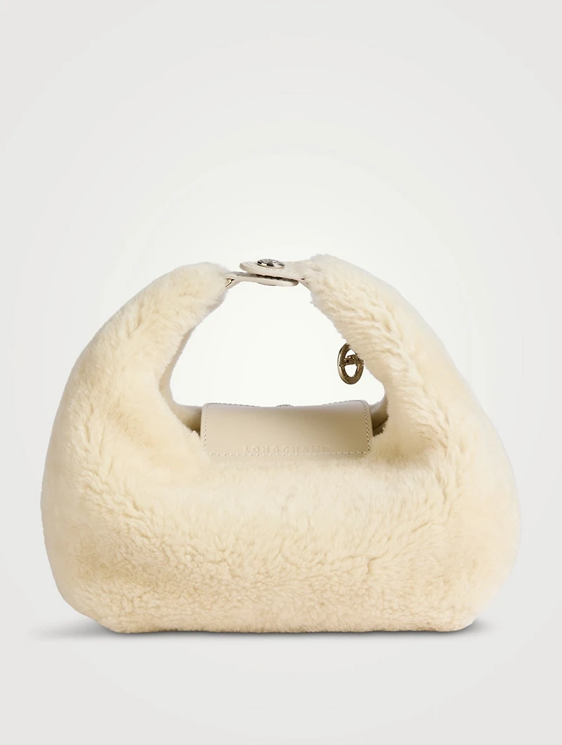 Le Pliage Xtra Shearling Clutch