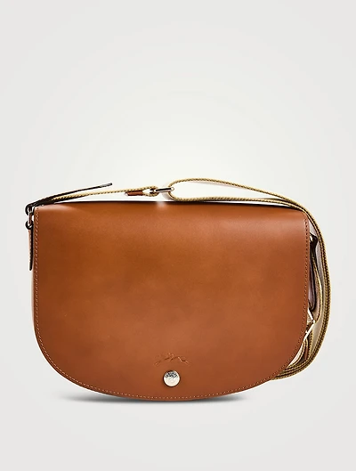 Medium Épure Leather Crossbody Bag