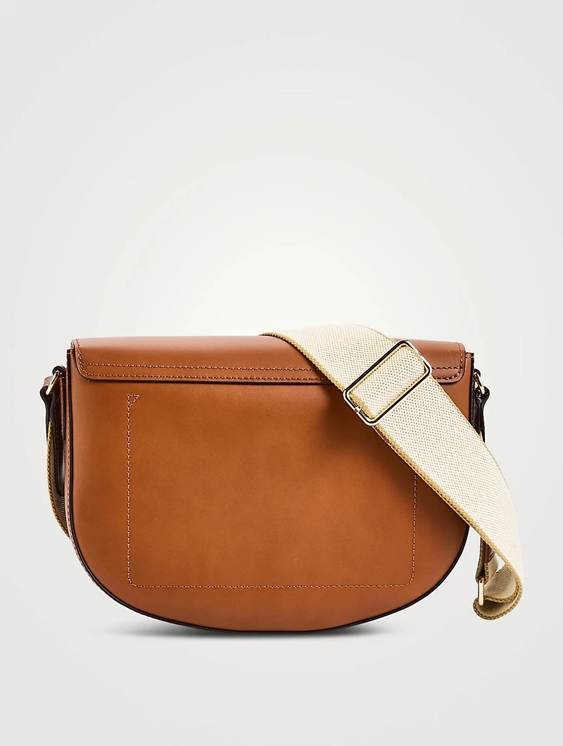 Medium Épure Leather Crossbody Bag