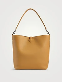 Medium Le Roseau Leather Shoulder Bag