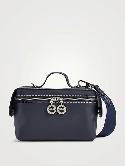 XS Le Pliage Xtra Leather Vanity Case
