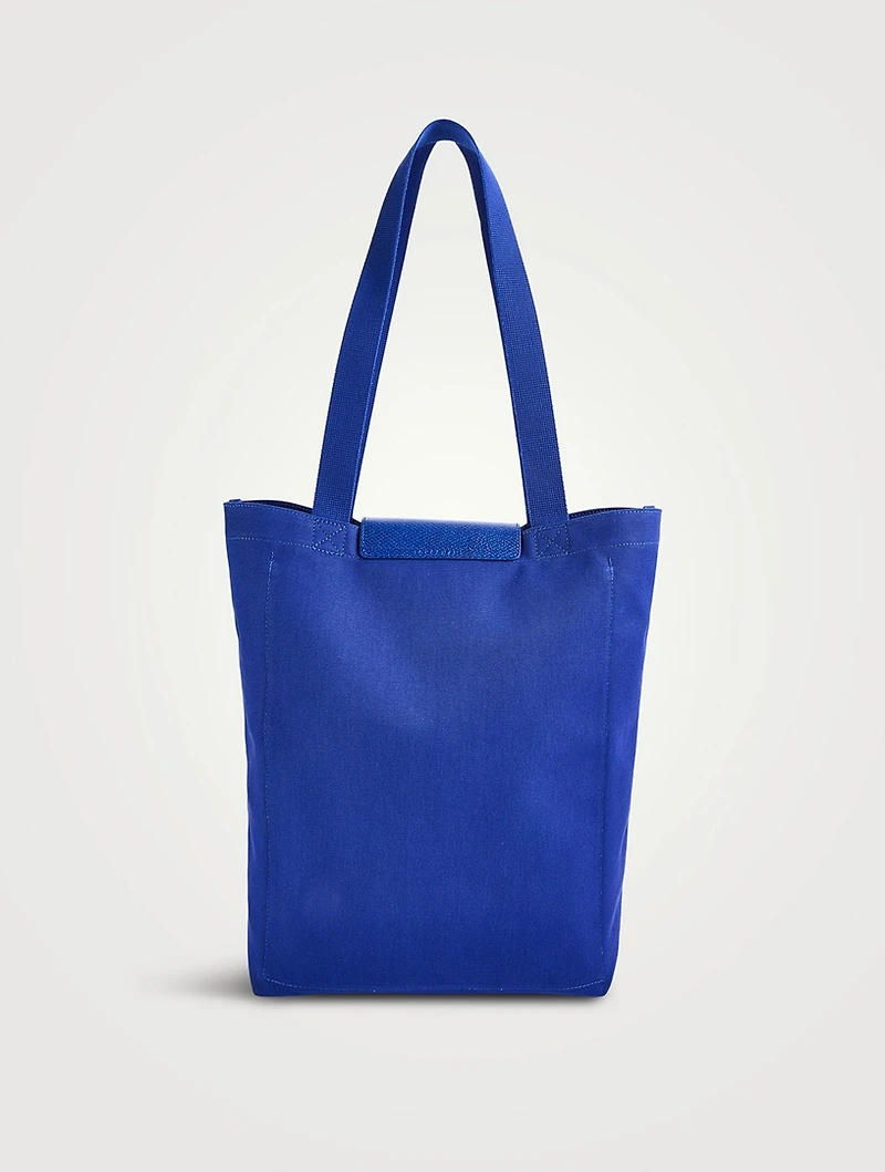 Longchamp x Constantin Riant Medium Le Pliage Collection Canvas Tote Bag