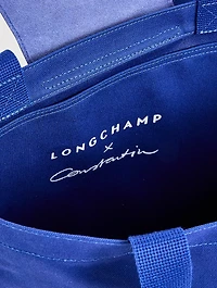 Longchamp x Constantin Riant Medium Le Pliage Collection Canvas Tote Bag
