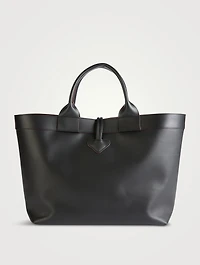 Large Le Roseau Leather Tote Bag