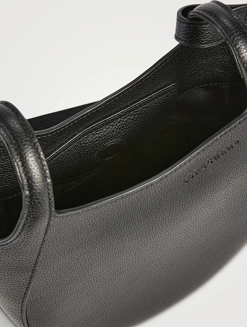 Small Le Foulonné Leather Crossbody Bag