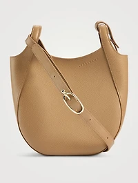 Small Le Foulonné Leather Crossbody Bag