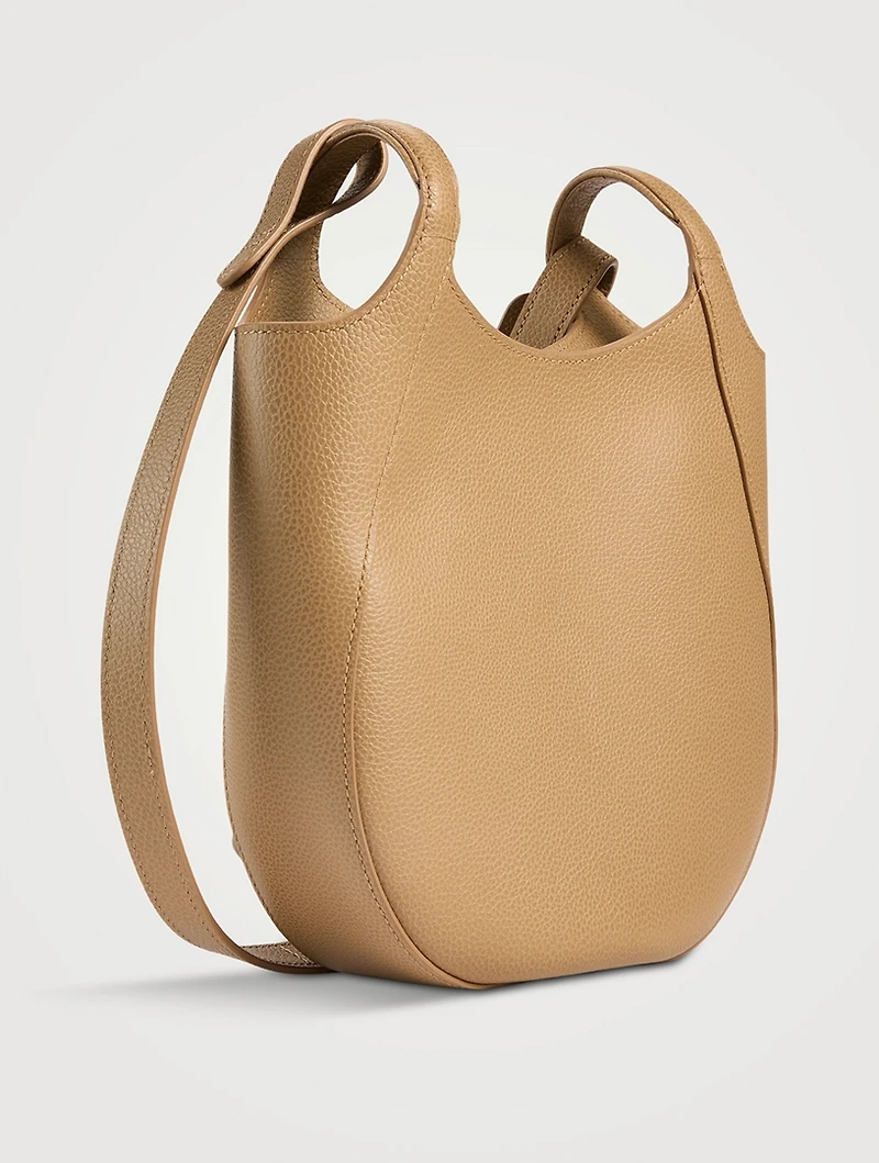 Small Le Foulonné Leather Crossbody Bag
