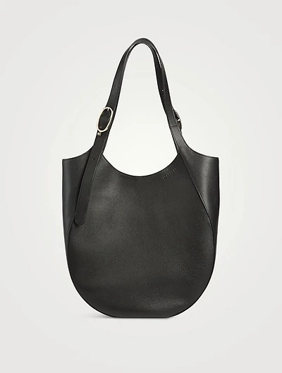 XL Le Foulonné Leather Tote Bag