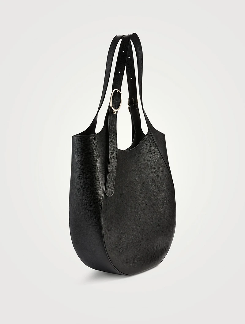 XL Le Foulonné Leather Tote Bag