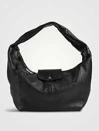 Large Le Pliage Xtra Leather Shoulder Bag