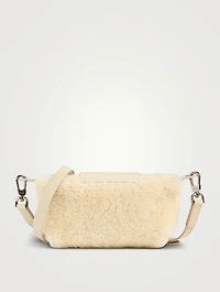 Le Pliage Xtra Shearling Crossbody Pouch
