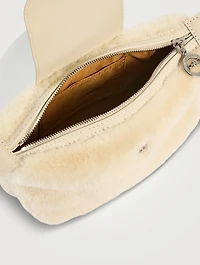 Le Pliage Xtra Shearling Crossbody Pouch