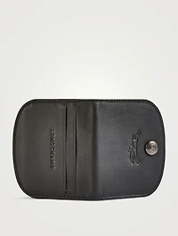 Le Pliage Xtra Leather Card Holder
