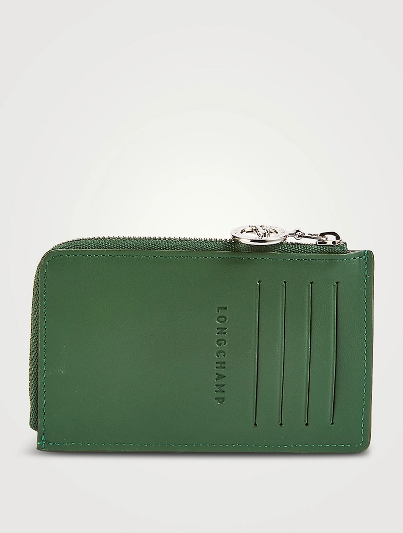 Le Pliage Xtra Leather Card Holder