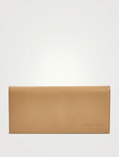 Le Foulonné Leather Continental Wallet