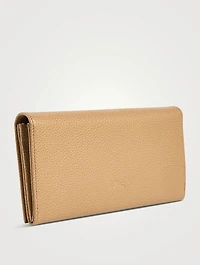 Le Foulonné Leather Continental Wallet