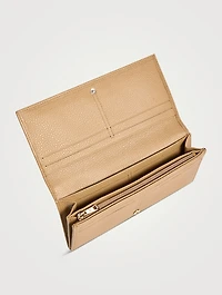 Le Foulonné Leather Continental Wallet