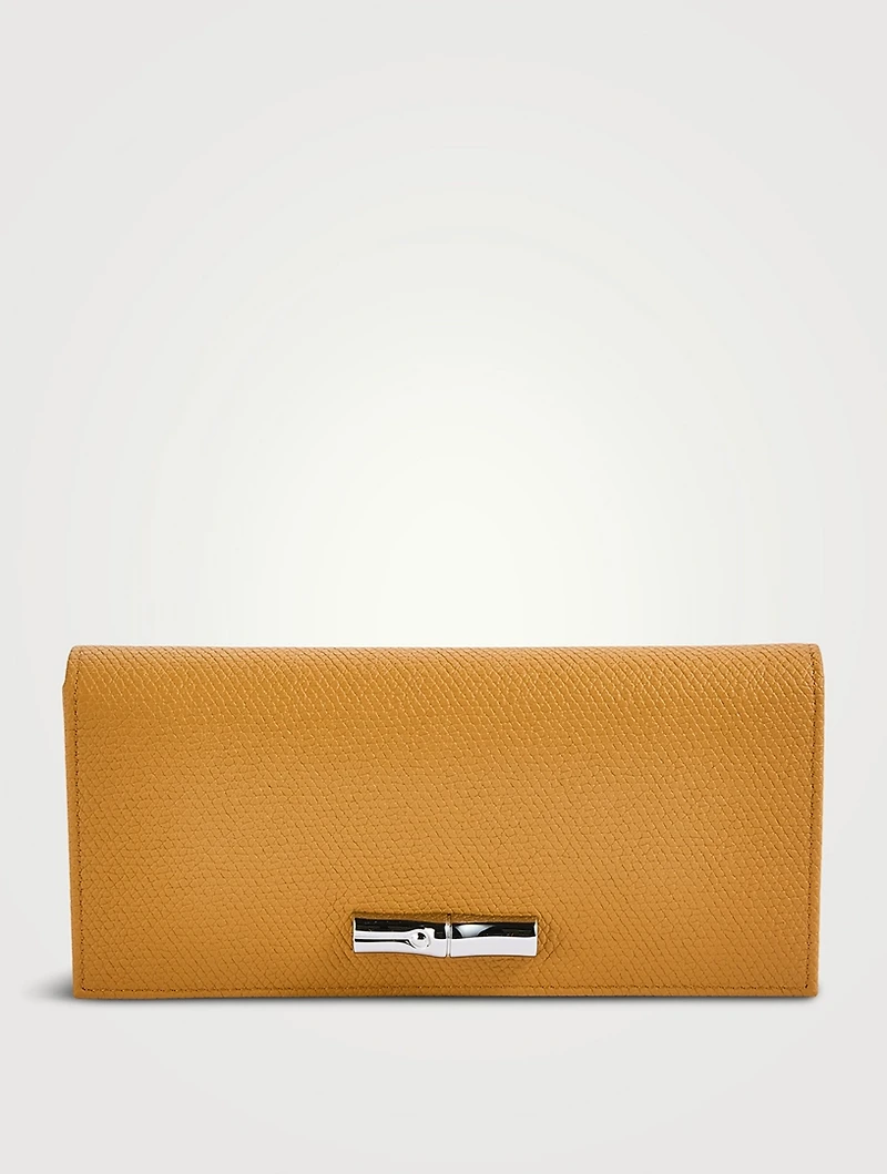 Le Roseau Leather Continental Wallet