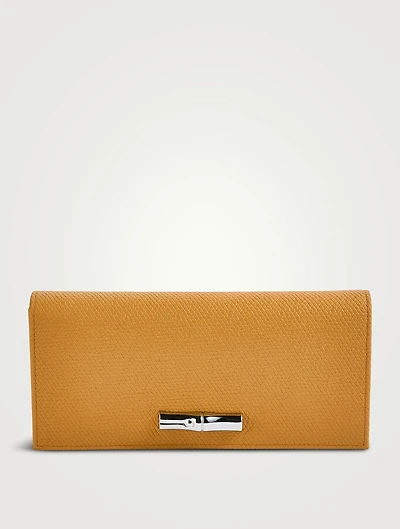 Le Roseau Leather Continental Wallet