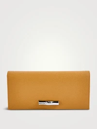 Le Roseau Leather Continental Wallet