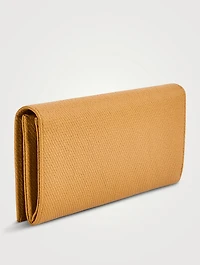 Le Roseau Leather Continental Wallet