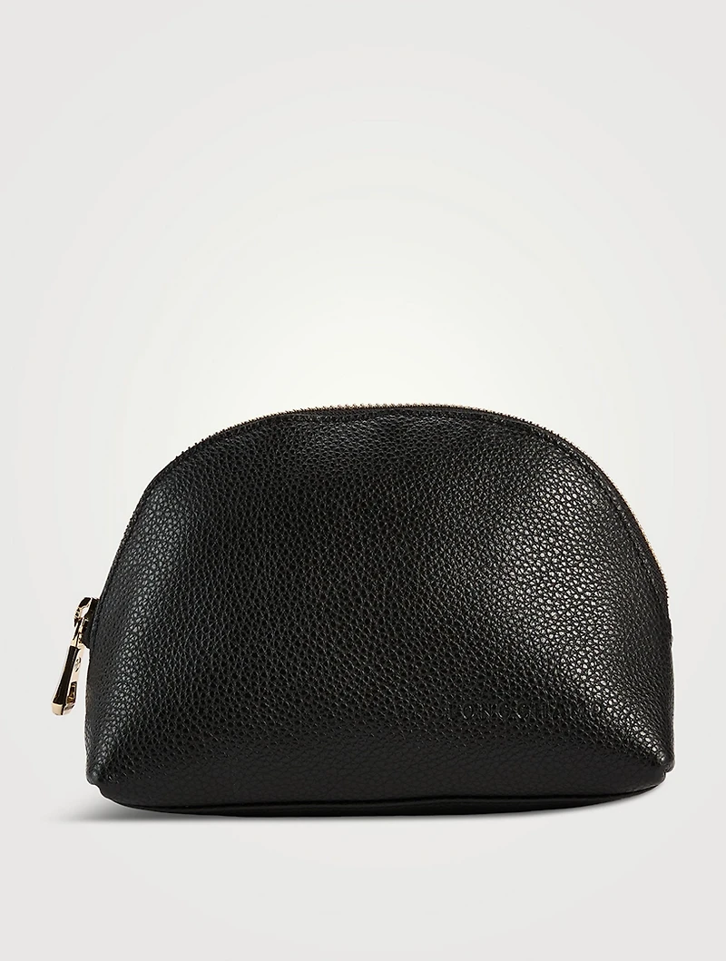 Small Le Foulonné Leather Pouch