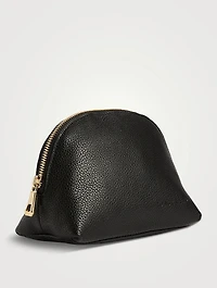 Small Le Foulonné Leather Pouch
