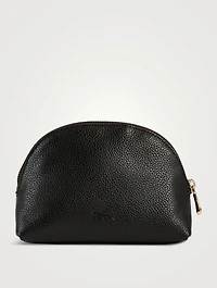 Small Le Foulonné Leather Pouch