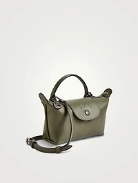 XS Le Pliage Xtra Leather Crossbody Pouch
