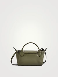 XS Le Pliage Xtra Leather Crossbody Pouch